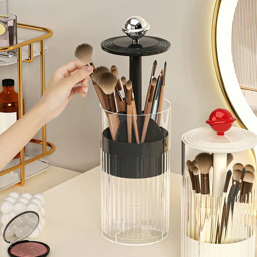 Makeup Pinsel Organizer mit Auto Hebefunktion und luxuriösem Design
