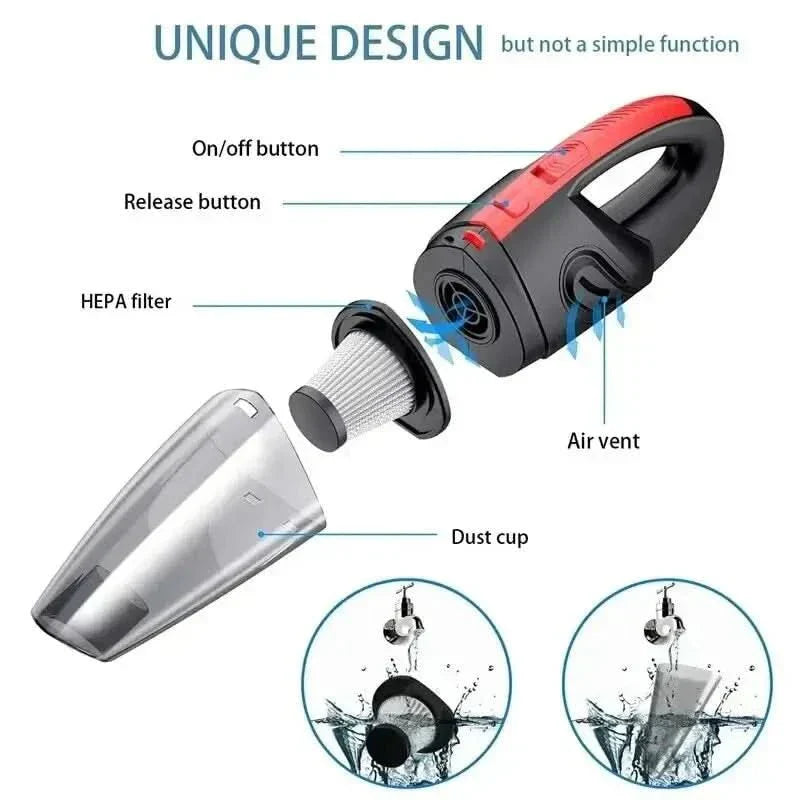 TurboClean – Cordless Handheld Vacuum Cleaner for Every Use