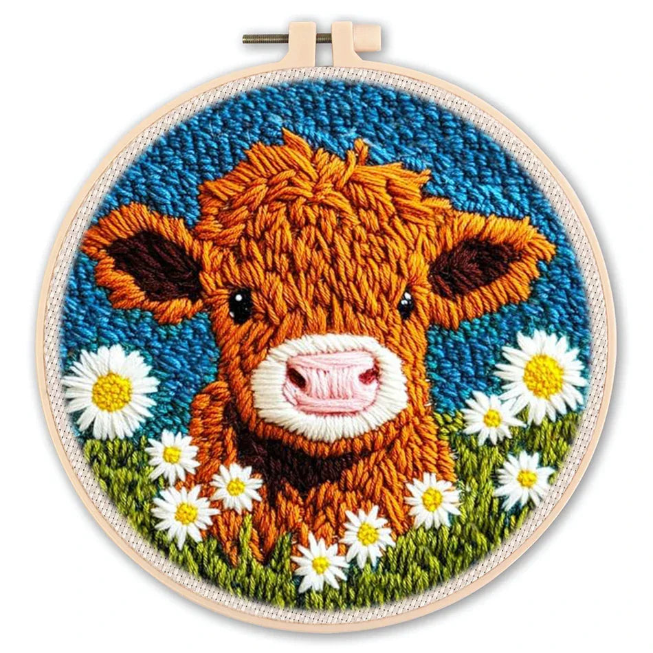 Tierische Fadenkunst: Kreatives DIY-Set mit Zubehör