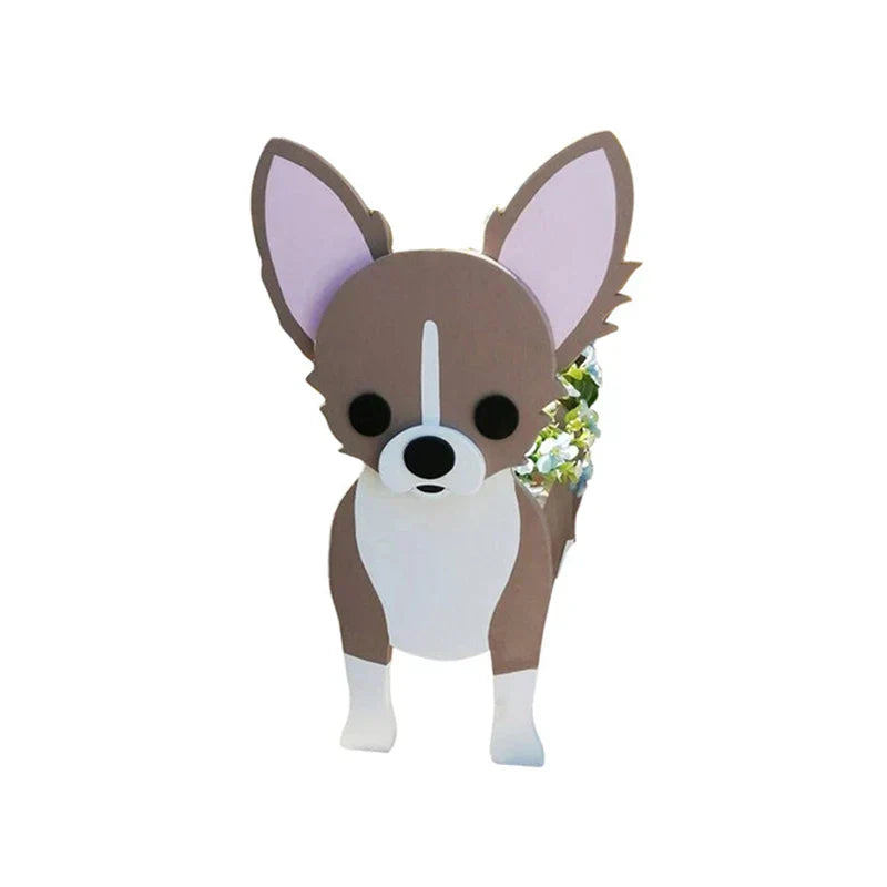 Hundefreundlicher Blumentopf – Verspielter Pflanzenbehälter