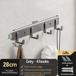 Elegant aluminum wall and door hooks for every room