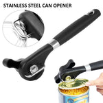 Safe can openers with ergonomic design for kitchen & camping