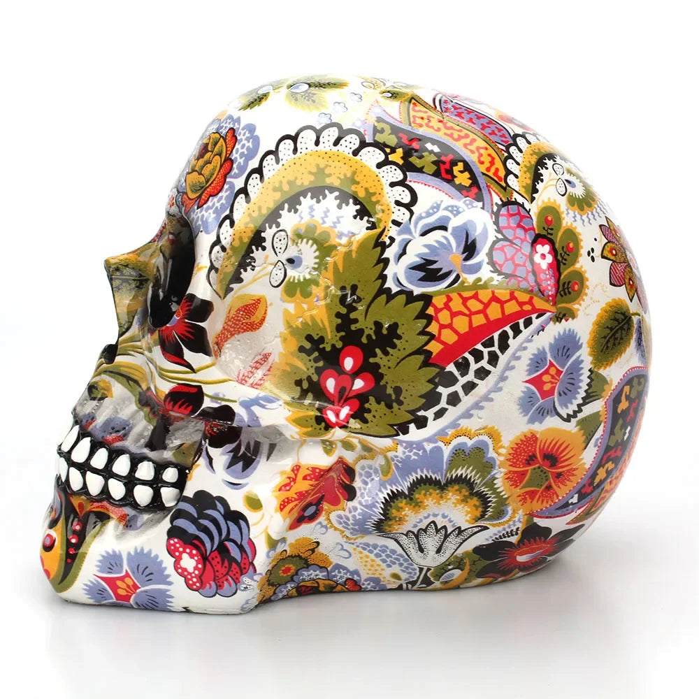 Kunstvolles Totenschädel-Dekor mit Mexikanischem Design