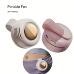CoolBreeze Portable Fan | Flexible, Quiet, and Safe for Everyone