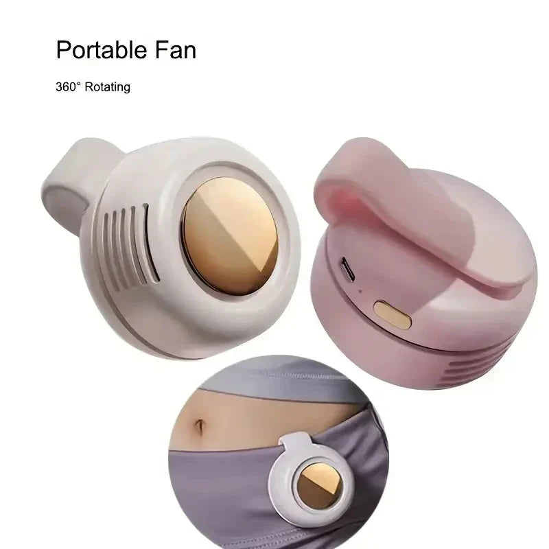 CoolBreeze Portable Fan | Flexible, Quiet, and Safe for Everyone
