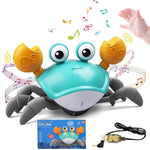 Kreativer Krabbenspielzeug mit Musik und Licht