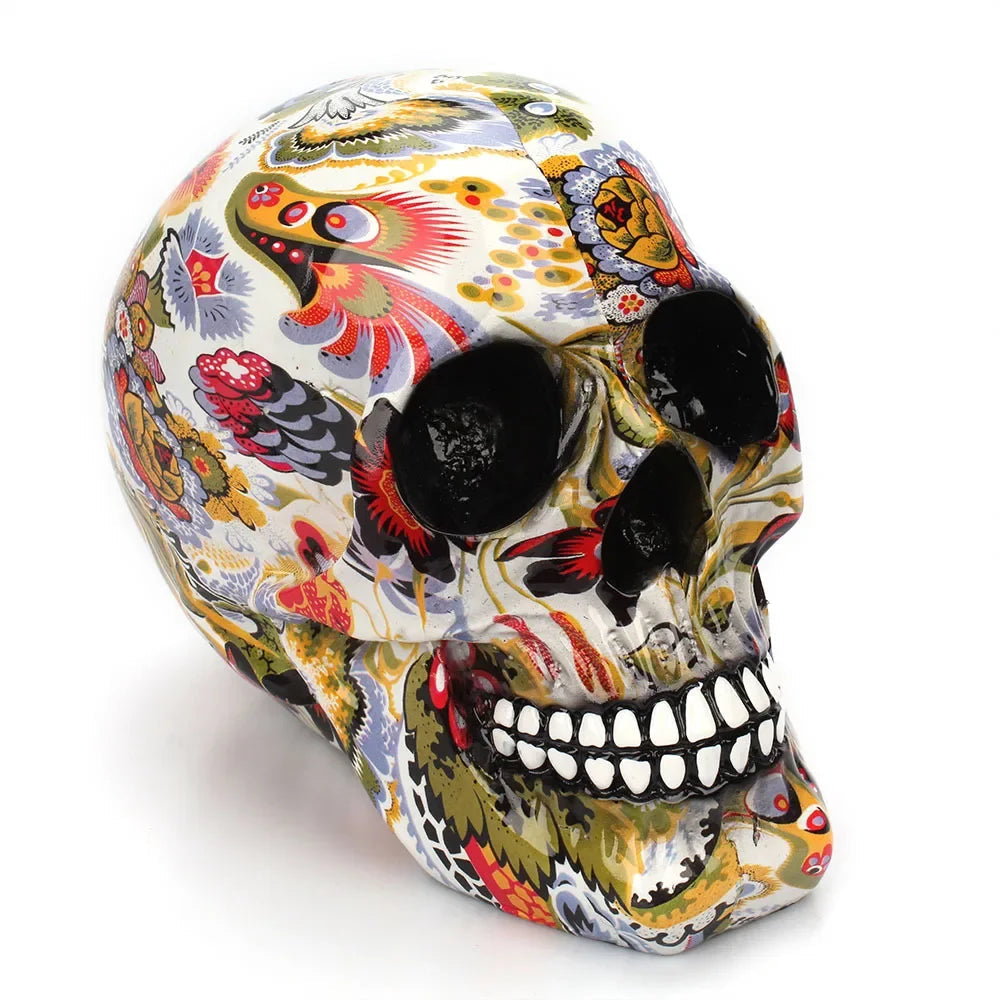 Kunstvolles Totenschädel-Dekor mit Mexikanischem Design