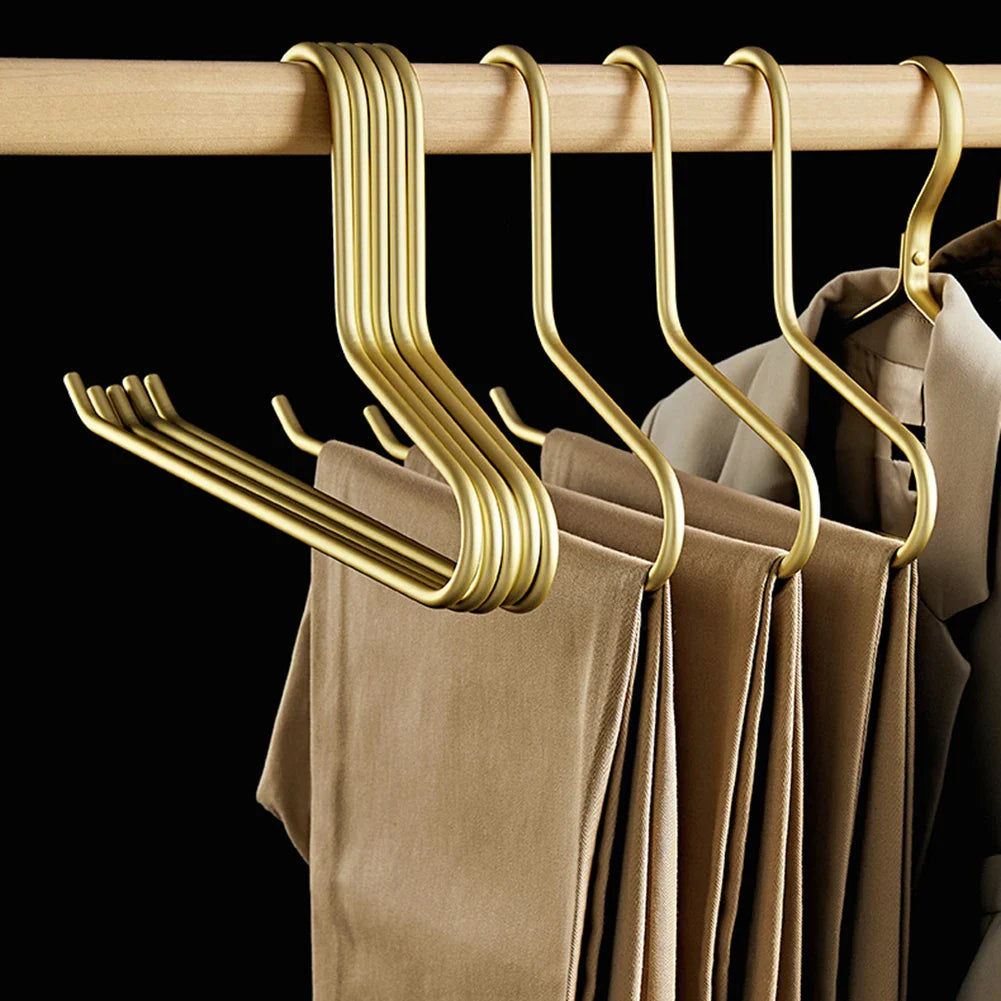 Elegante Metall-Kleiderbügel für perfekten Ordnung im Schrank (5 Stück)