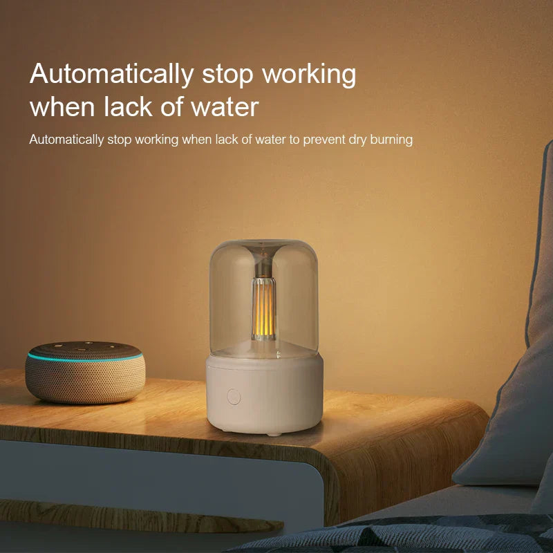 Aromatischer Diffusor mit sanfter Beleuchtung – USB Befeuchter
