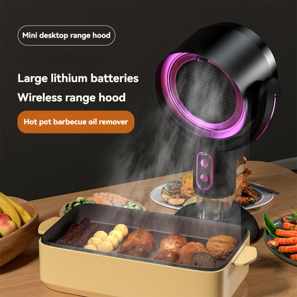 Tragbarer Luftreiniger Ventilator mit Ionentechnologie und USB-Ladeanschluss