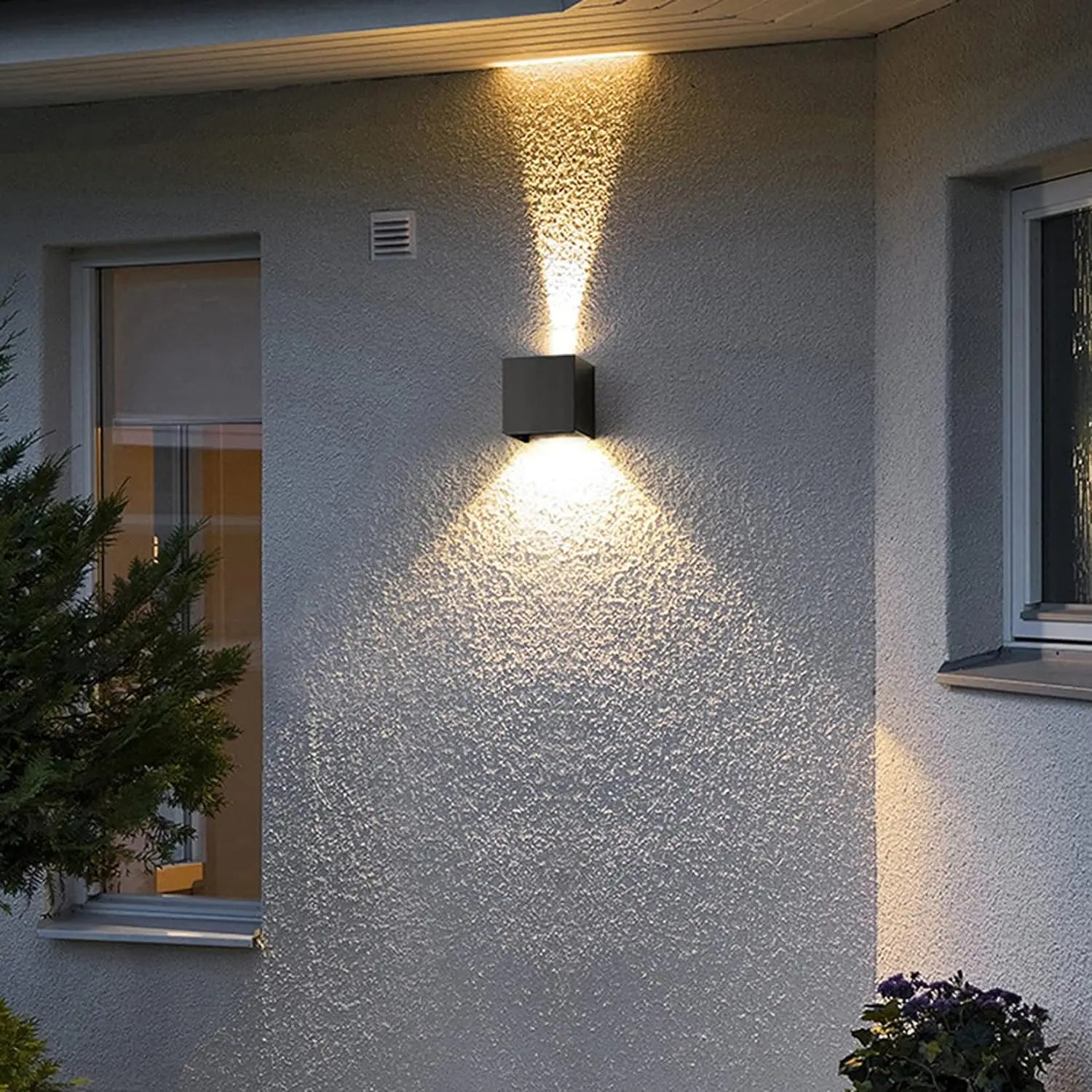 Energiesparendes LED-Wandlicht für den Außenbereich
