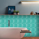 3D Wandfliesenaufkleber im Mosaikdesign