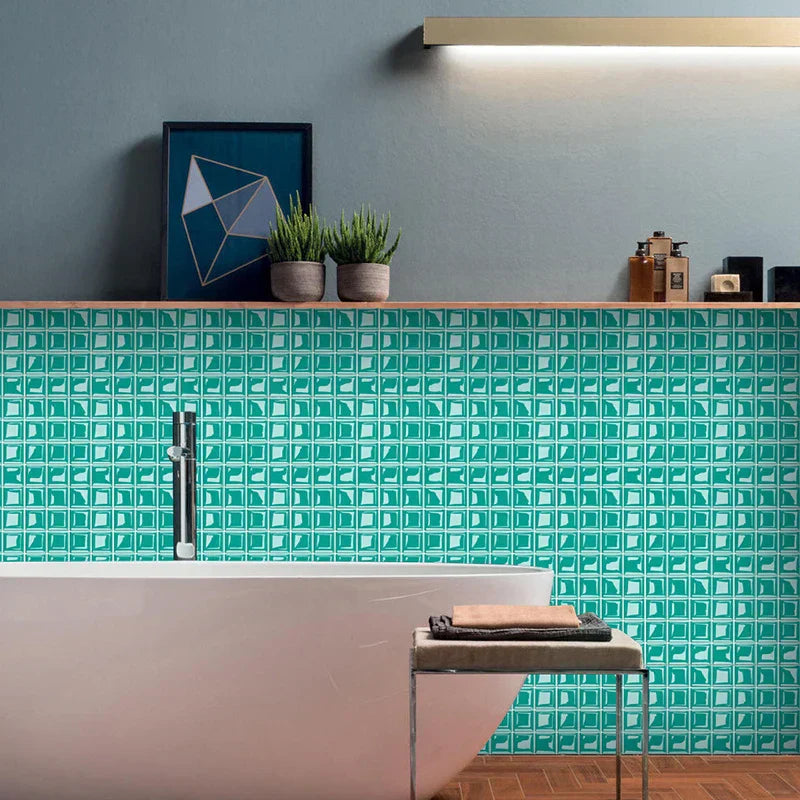3D Wandfliesenaufkleber im Mosaikdesign