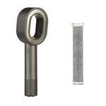 Wasserfilter-Duschkopf AquaGlow – Hochdruck, wassersparend, rundes Handmodell