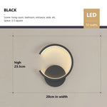 Elegant C-Design LED Wall Light | Minimalist Lighting for Your Home