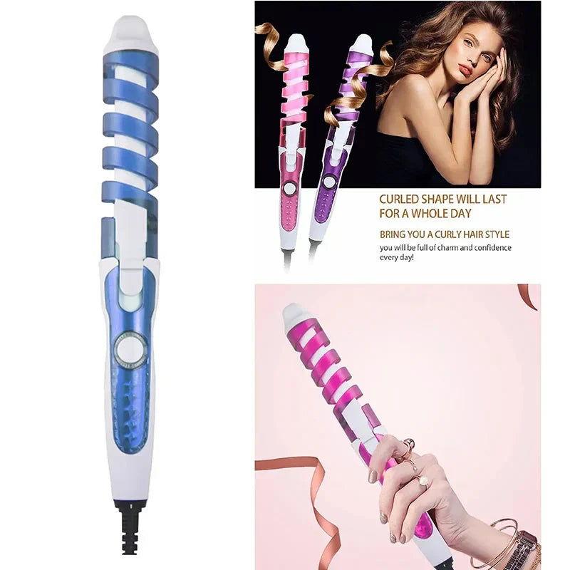 LockenZauber Pro | Ceramic Curling Wand for Dream Curls | Fast and Hair-Friendly Styling