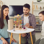 Entdecke den Lernspaß mit dem Holzspielturm für Kinder