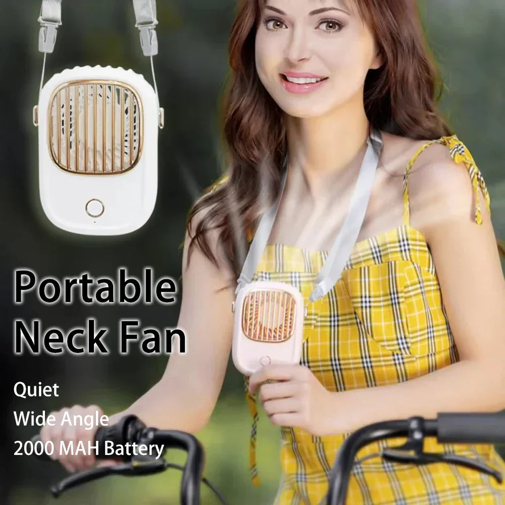 Airy Comfort: Portable Neck Fan for Every Situation