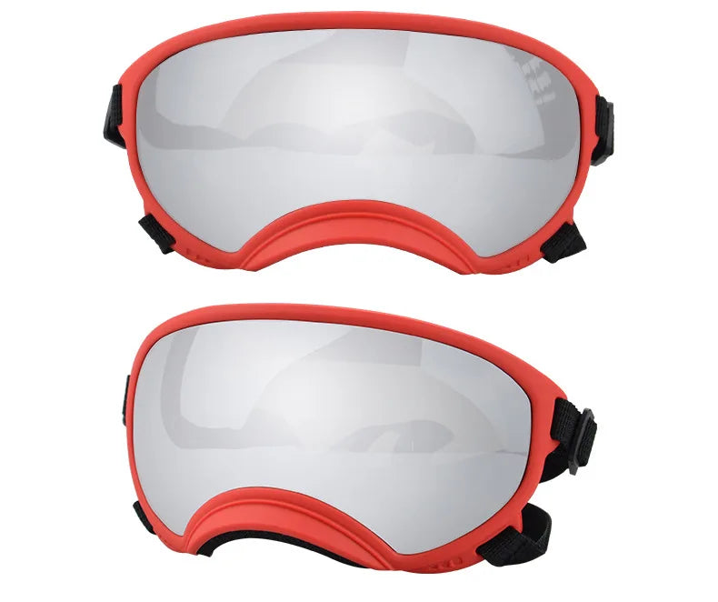 Verstellbare winddichte Hundesonnenbrille mit UV-Schutz