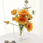 Vase mit integriertem Rohrdesign – Kristallfluss