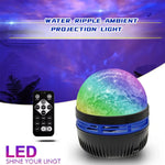 LuminaSky Star Projector | LED Night Light with Aurora Effect | USB-Powered & Remote Control | Ideal for Living Rooms & Kids' Rooms