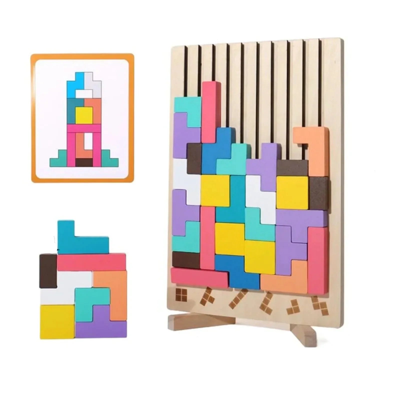 Interaktives 3D Holzspielzeug für kreative Köpfe