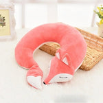 Cuddly Neck Pillow for Travel | Playful Fox Design