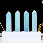 Crystal Clear Natural Quartz Obelisk | Spiritual Energy for Your Home