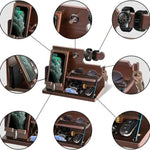 Stylish wooden organizer for your workspace