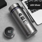 Intelligente Thermosflasche mit LED-Temperaturanzeige (800ml–1L)