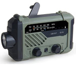 Survivor – Multifunctional Emergency Radio with Solar Power and Hand Crank