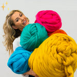 Super-soft knitting yarn in XXL – 1000 grams for creative projects