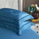 Heavenly Blue Egyptian Cotton Bedding Set
