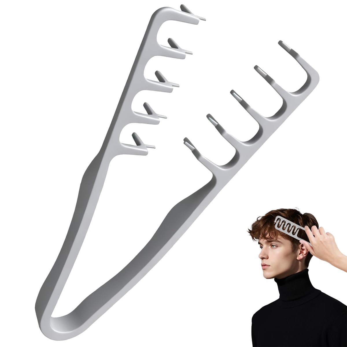 Volumen-Kamm für müheloses Haarstyling