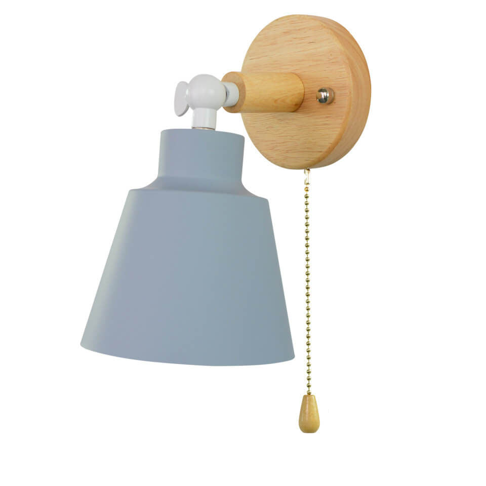 Moderne Wandlampe – Elegante Holz- und Metallleuchte für jeden Raum