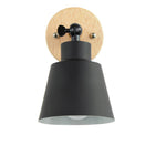 Moderne Wandlampe – Elegante Holz- und Metallleuchte für jeden Raum