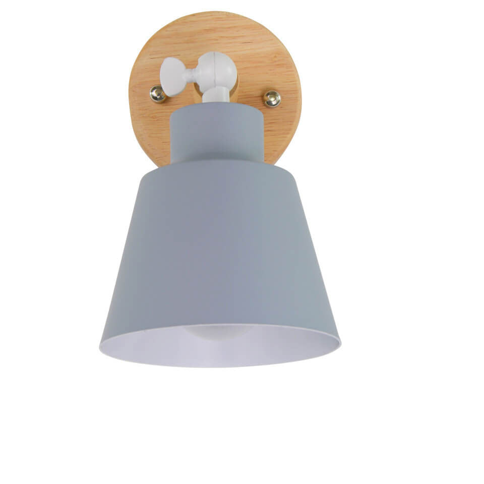 Moderne Wandlampe – Elegante Holz- und Metallleuchte für jeden Raum