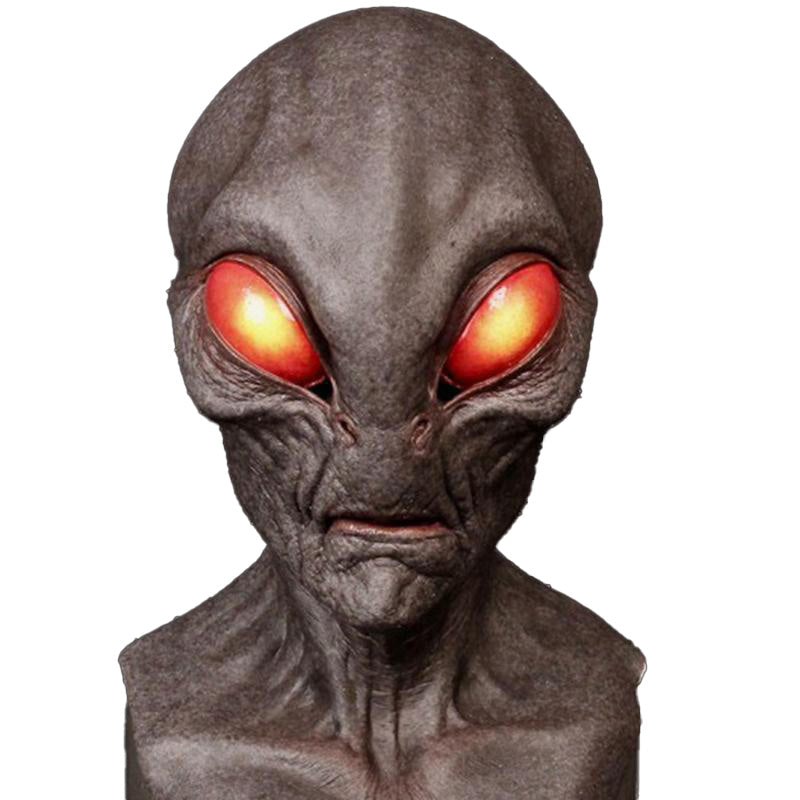 Futuristische Alien-Maske für unvergessliche Halloween-Verkleidungen
