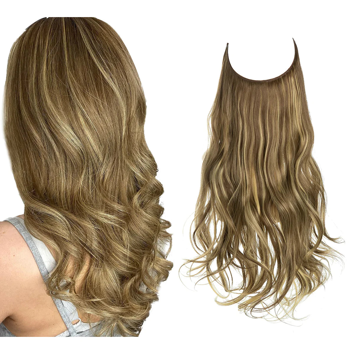 Natürliche Haarverlängerung | Premium Echthaar-Extensions | Hitzebeständig und Langlebig