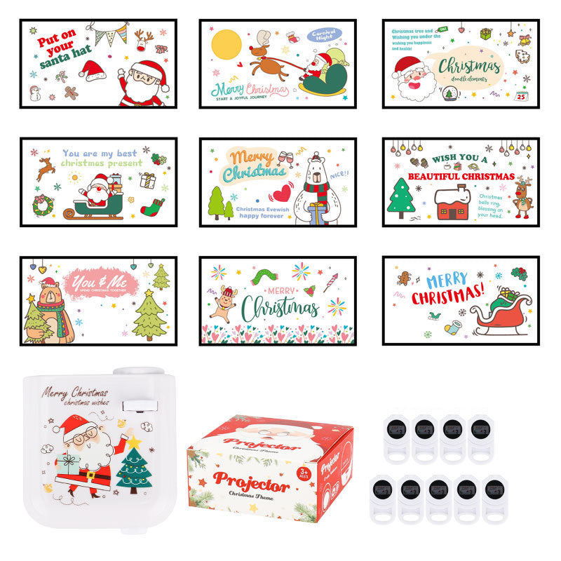 Projektorlicht für Weihnachtsatmosphäre