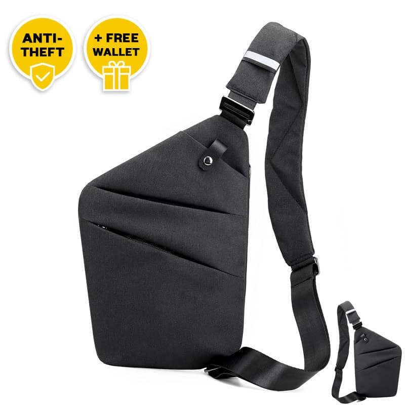 Stylish Multi-functional Chest Bag for Active Men