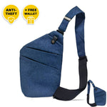 Stylish Multi-functional Chest Bag for Active Men