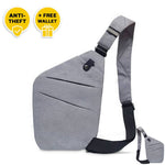 Stylish Multi-functional Chest Bag for Active Men