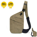Stylish Multi-functional Chest Bag for Active Men