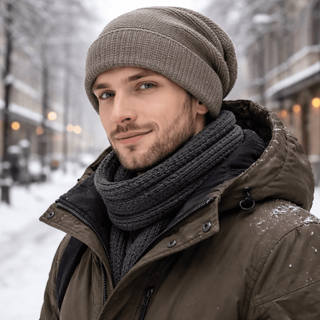 Gemütliche Mütze mit Fleece-Futter – Perfekt für kalte Tage