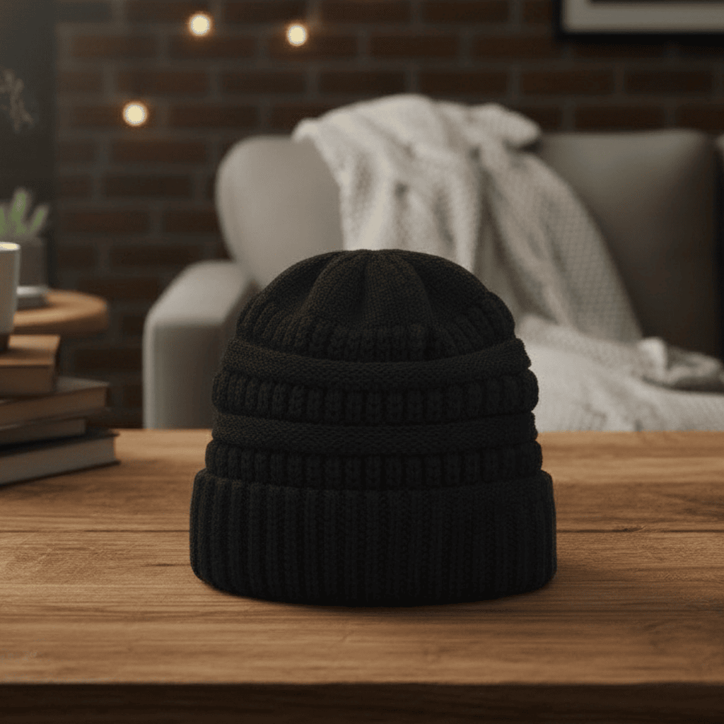 Winter Elegance – Handcrafted Women's Beanie for Cozy Warmth