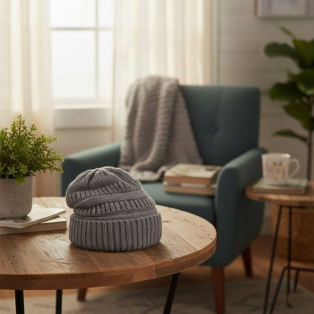 Winter Elegance – Handcrafted Women's Beanie for Cozy Warmth