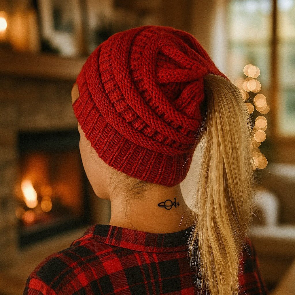 Winter Elegance – Handcrafted Women's Beanie for Cozy Warmth