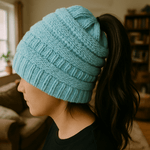Winter Elegance – Handcrafted Women's Beanie for Cozy Warmth