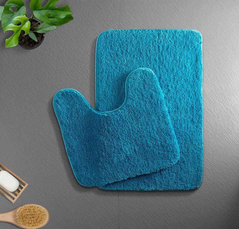 Luxus-Mikrofaser Badezimmermatte – Ultraweiche, rutschfeste Matte mit schneller Wasseraufnahme